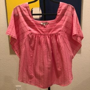 MADEWELL- Butterfly Top in Cecilia Stripe